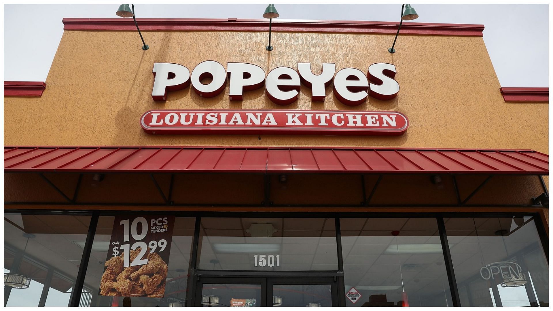 Popeyes restaurant in Miami, Florida (Photo by Joe Raedle/Getty Images)