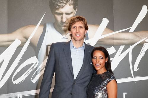 Dirk and Jessica Nowitzki