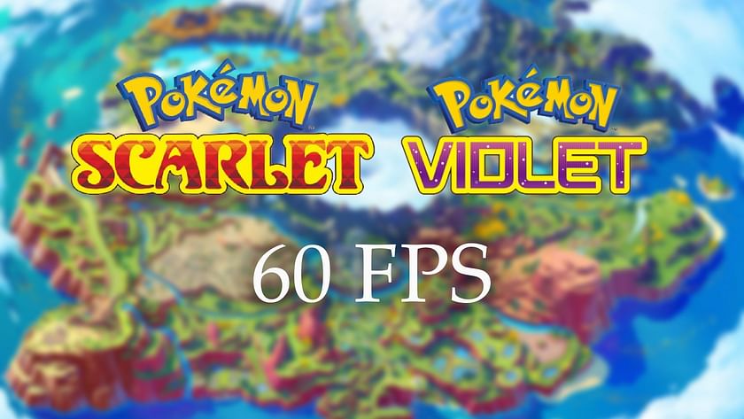 Pokémon Scarlet & Violet PC mod runs at 60fps