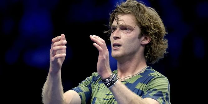 Russia's Andrey Rublev continues anti-war campaign after defeating Daniil Medvedev in 2022 ATP Finals