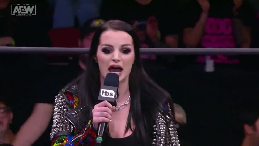 Saraya (fka Paige) breaks silence after a teary announcement on AEW ...