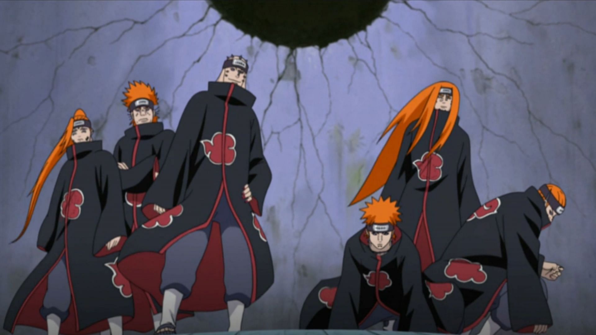 Six Paths of Pain (Image via Naruto) 