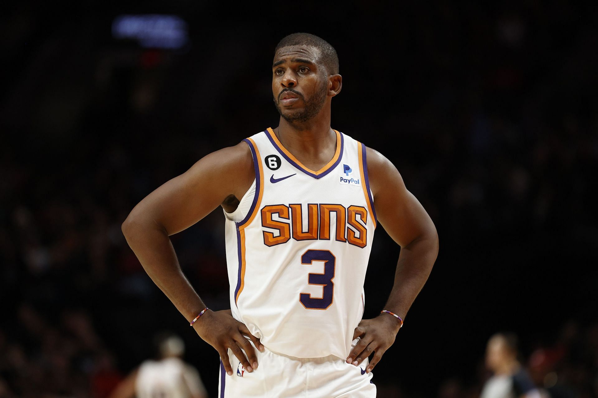Chris Paul with the Phoenix Suns in 2022