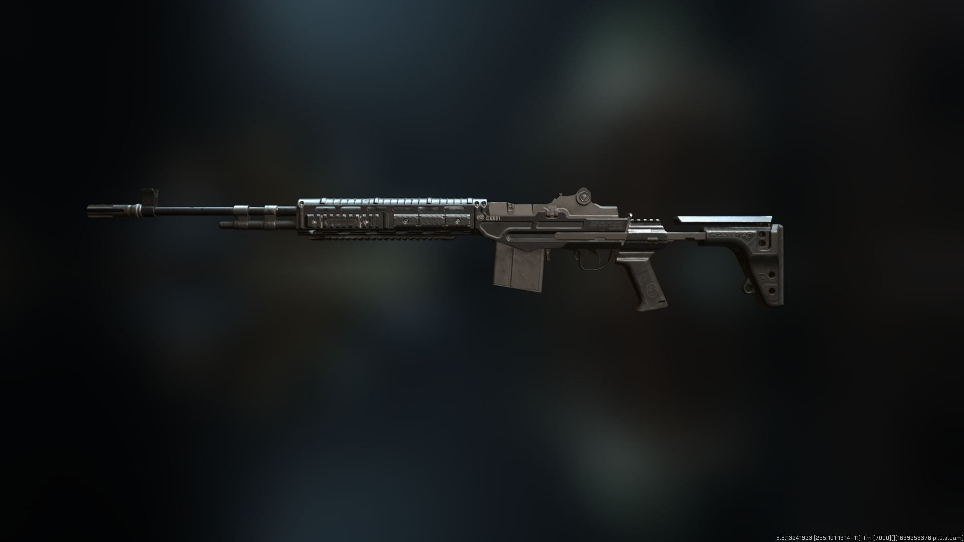 The EBR-14 marksman rifle in Modern Warfare 2 and Warzone 2 (Image via Activision)