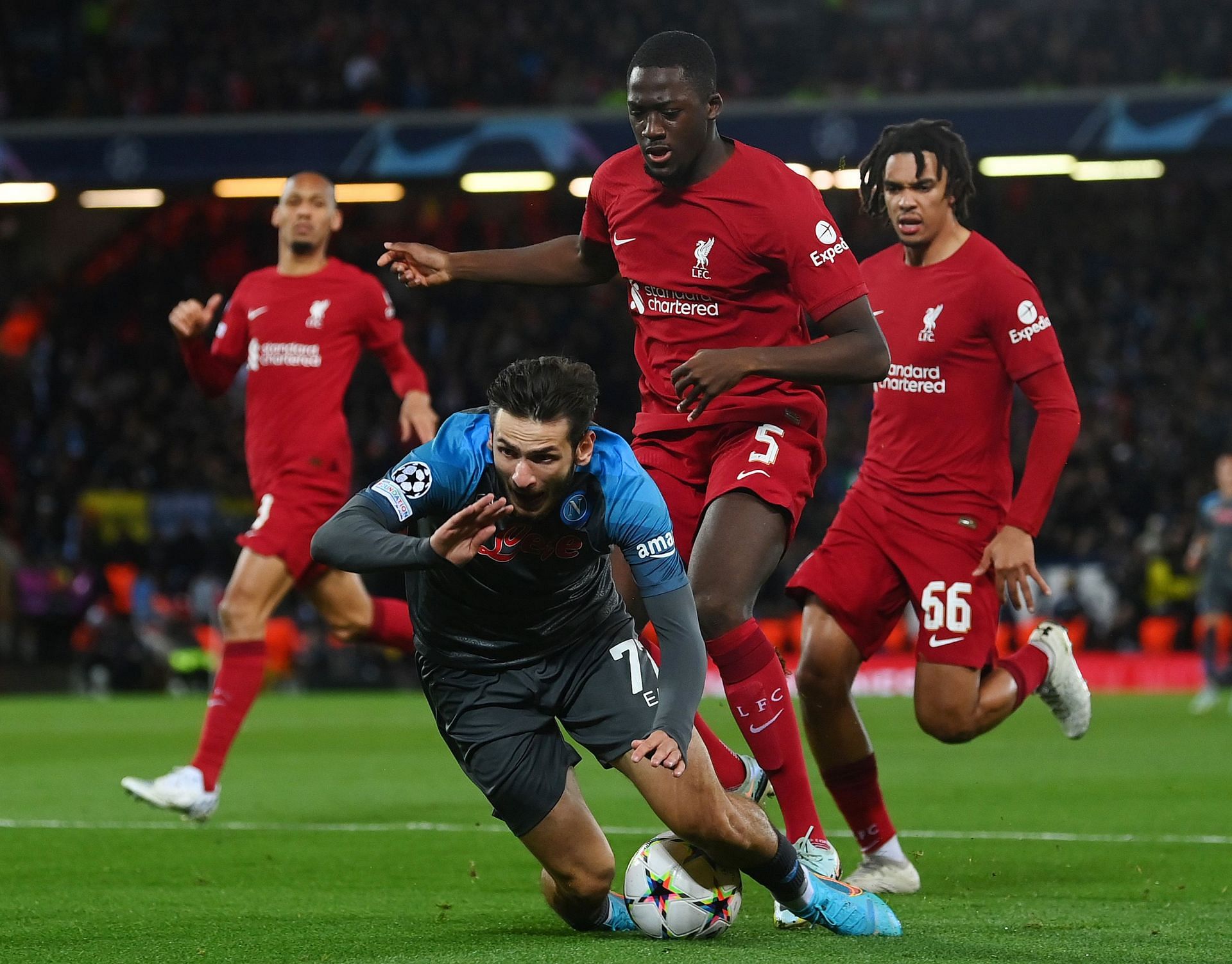 Liverpool FC v SSC Napoli: Group A - UEFA Champions League