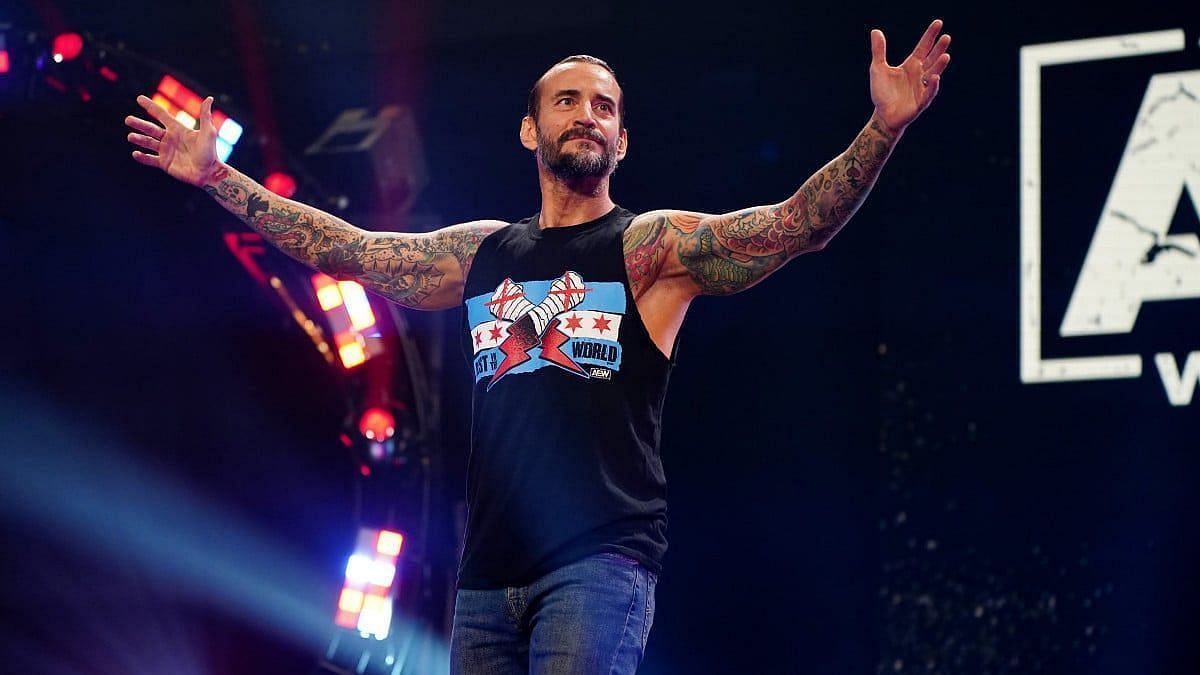 CM Punk is currently absent from AEW television