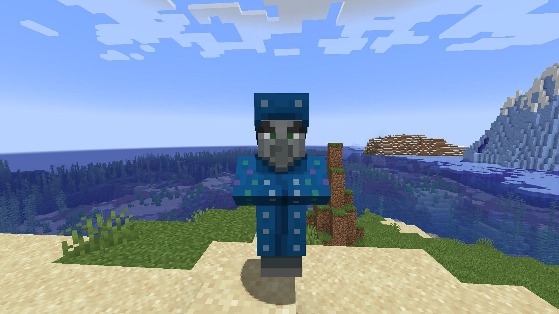 Many players would not know about Illusioner since they do not spawn in Minecraft Java Edition (Image via Mojang)
