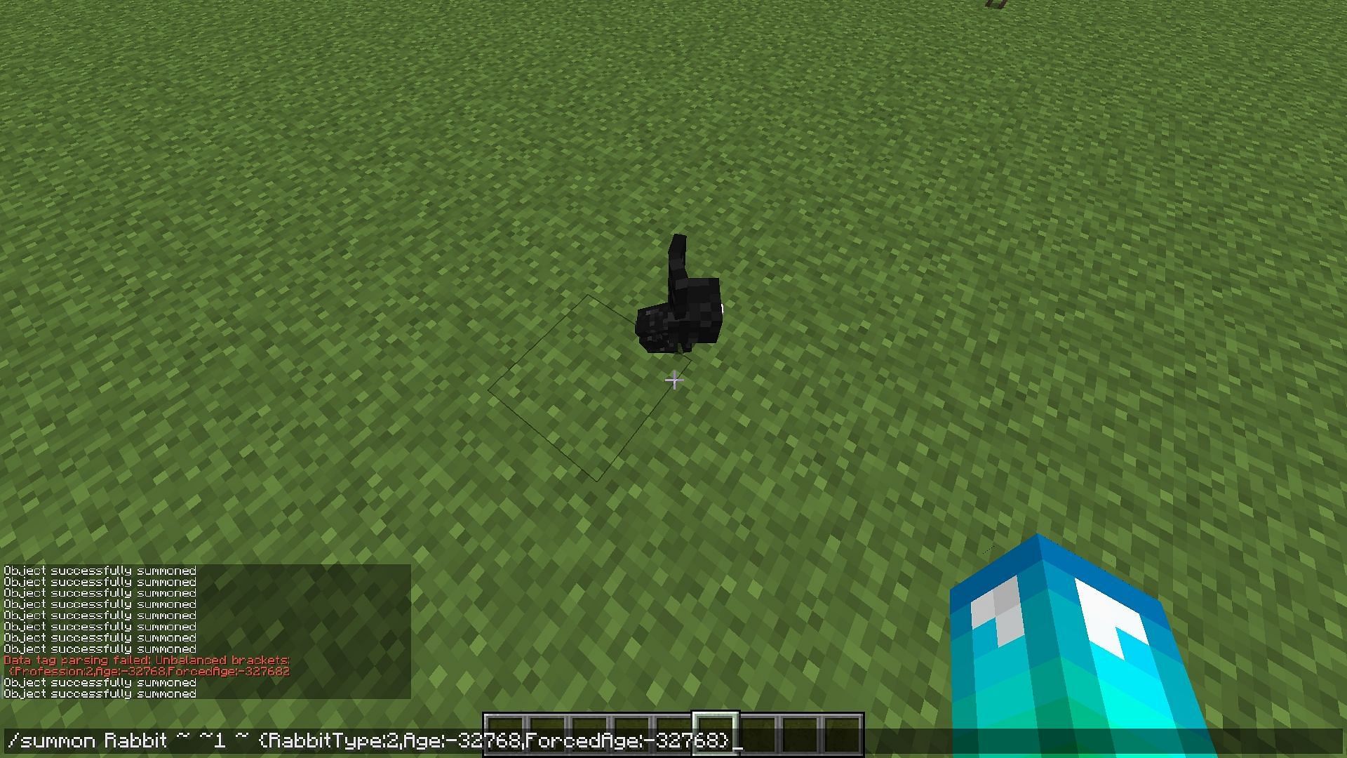 Baby rabbits are quite small in the game as well (Image via Minecraft Forums)