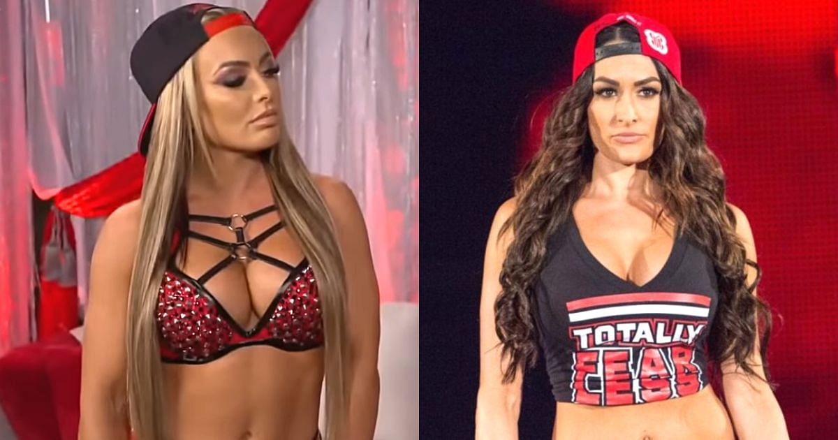 Porn Video Wwe Nikki Billa - Backstage reaction in WWE to Mandy Rose imitating Nikki Bella finally  revealed