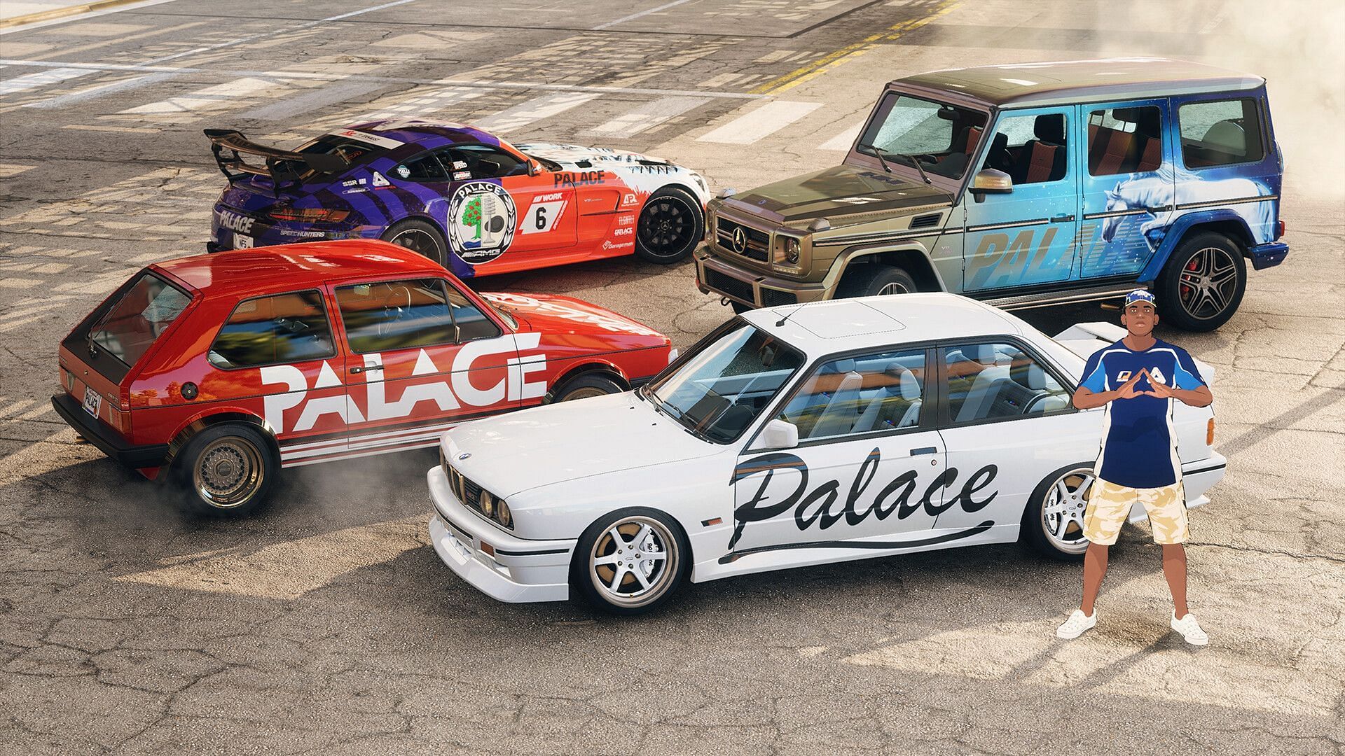 The Palace Edition comes with a host of in-game goodies as well as four &quot;Palace&quot; edition high-performance cars (Image via Criterion Games)