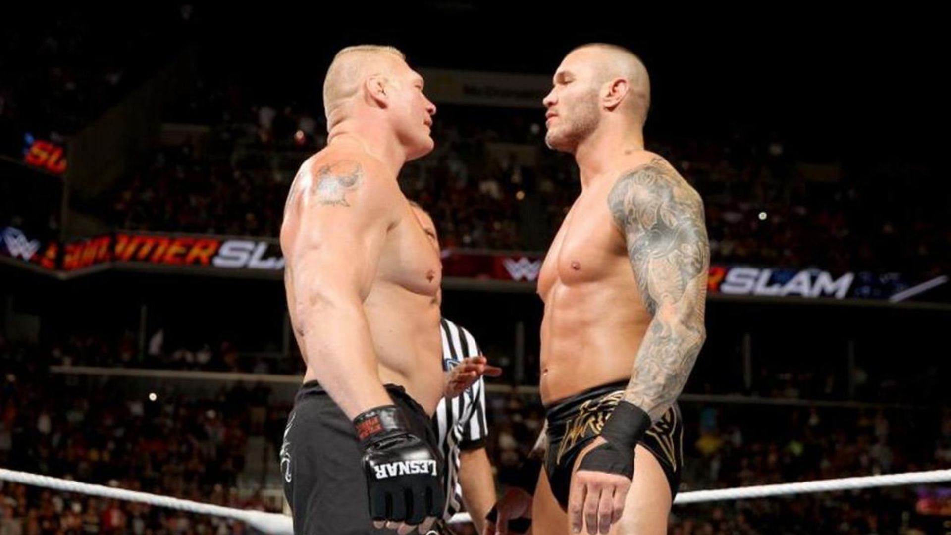 Brock Lesnar and Randy Orton competed in the main event of Summerslam 2016.