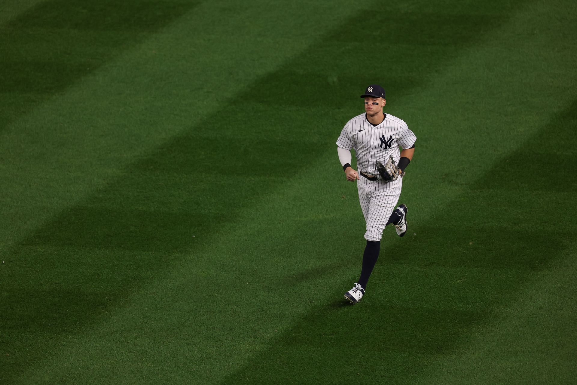 Aaron Judge in the Championship Series - Houston Astros v New York Yankees - Game Four