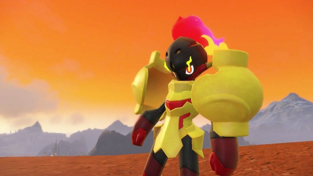 Armarouge as it appears in Pokemon Scarlet and Violet (Image via The Pokemon Company)