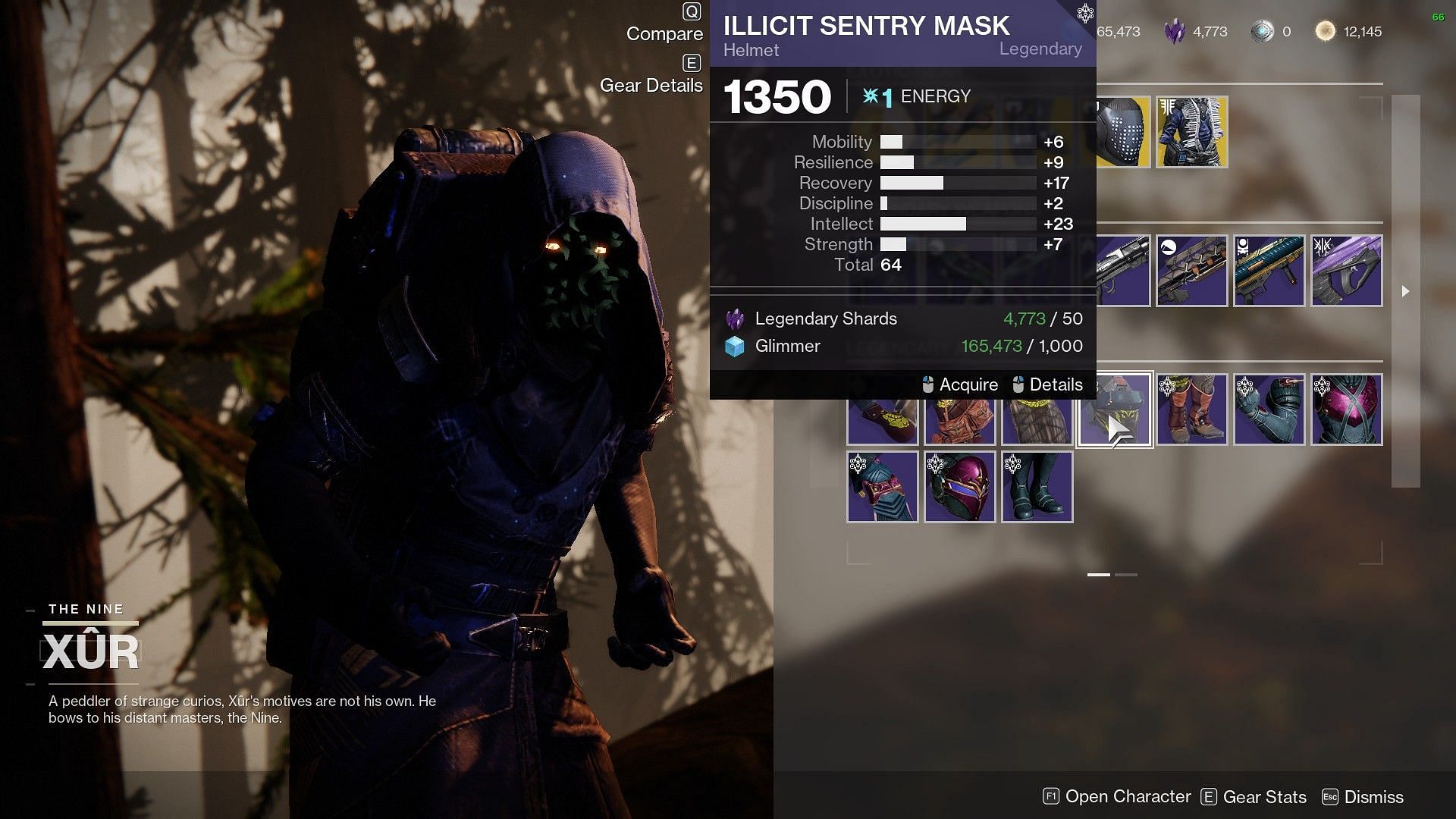 Hunter helmet for sale this week (Image via Destiny 2)