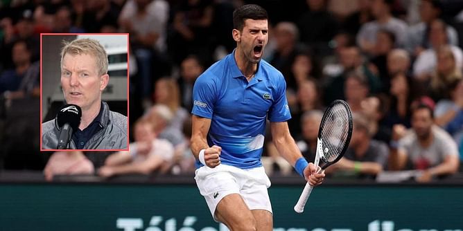 "Defiance is a signature characteristic for him; He's such a vicious competitor" - Jim Courier on Novak Djokovic