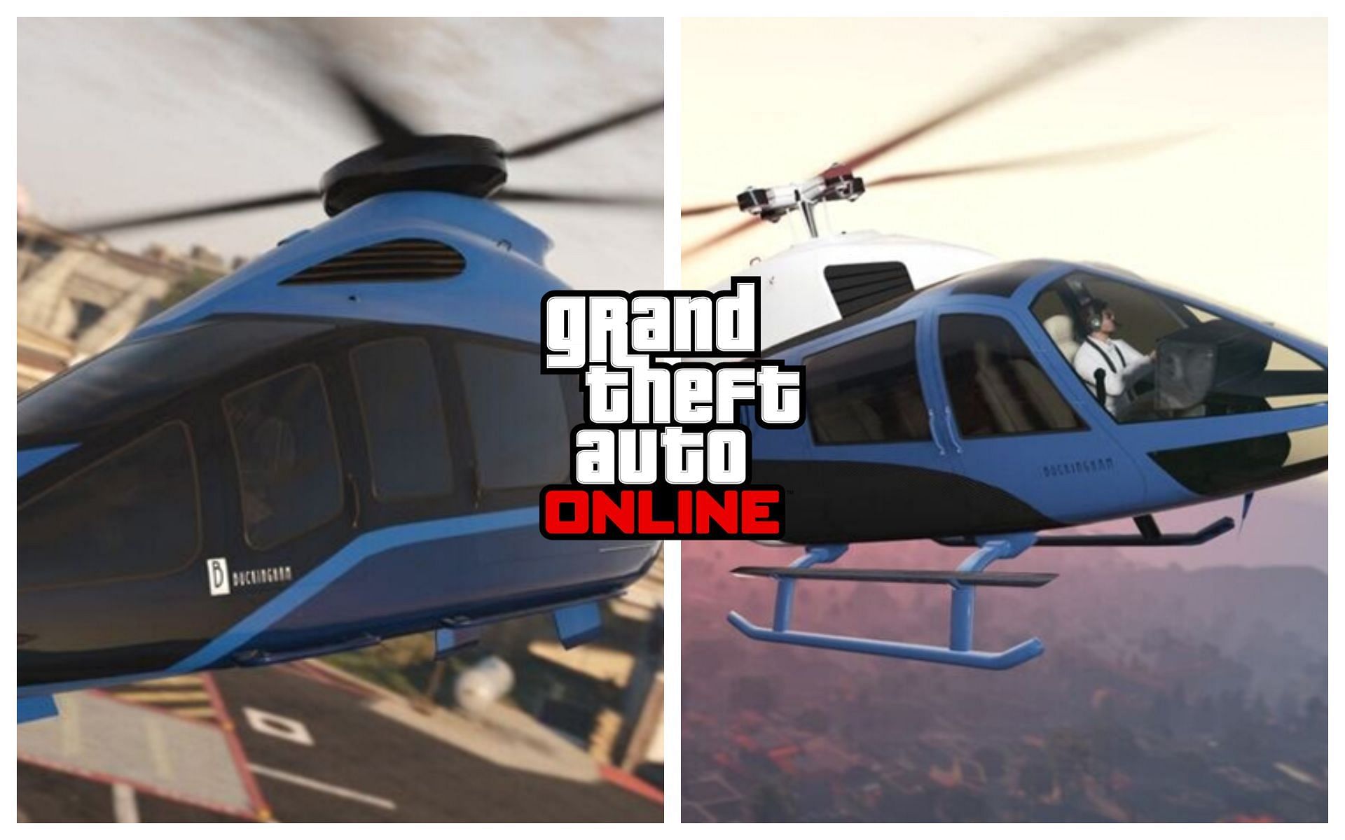 These two helicopters are really popular in GTA Online (Images via gtamag.com))