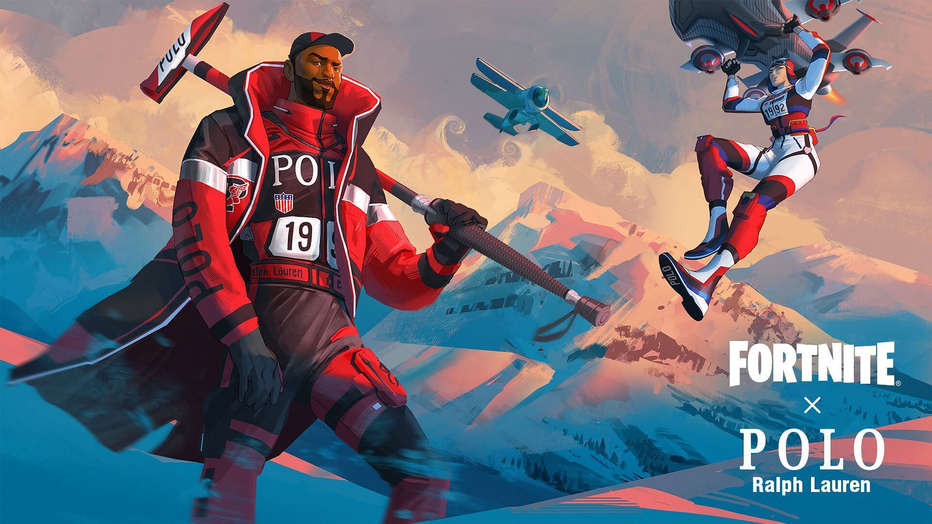 Fortnite x Polo collab brings two new skins (Image via Epic Games)