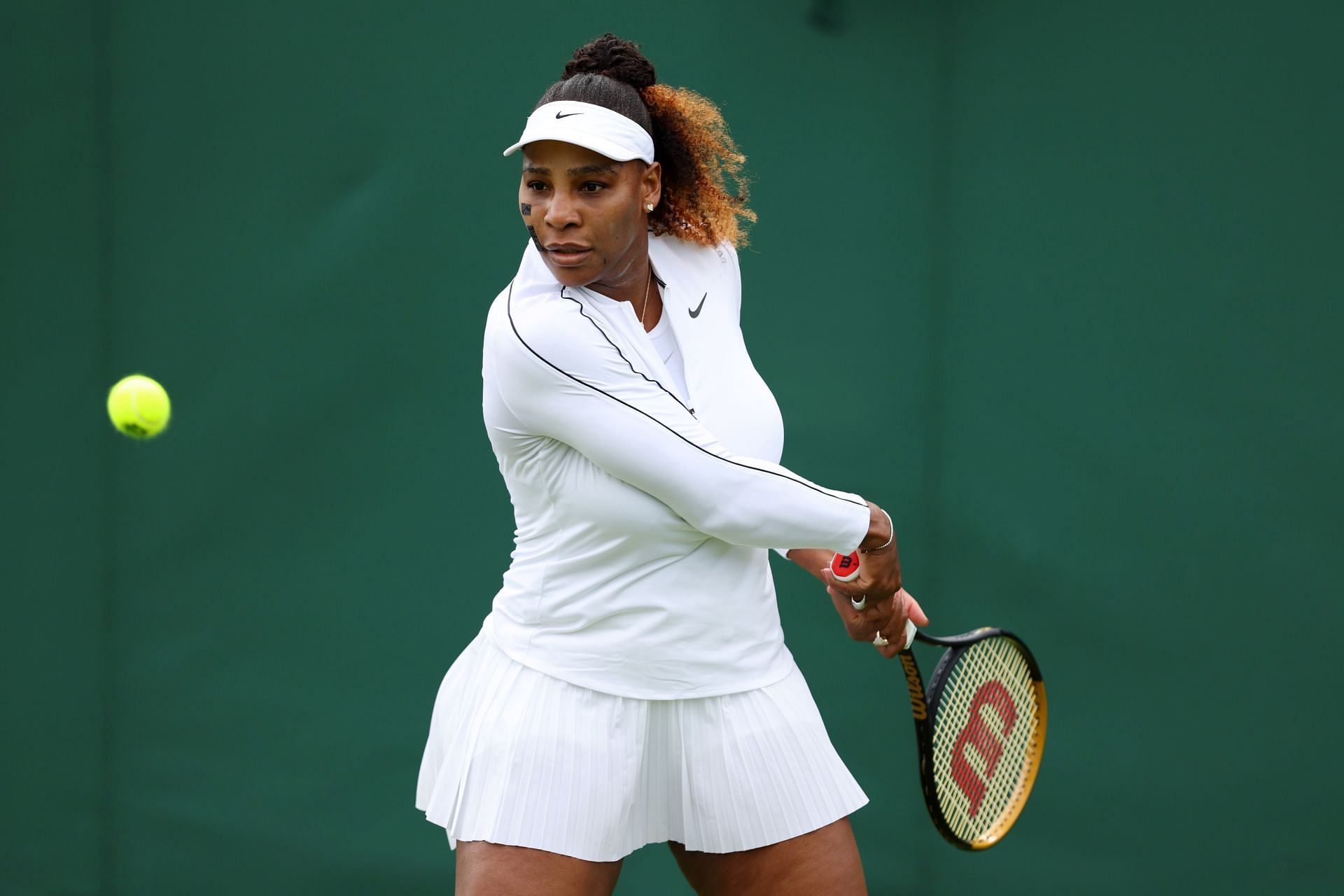 Serena Williams is a seven-time singles champion at Wimbledon.