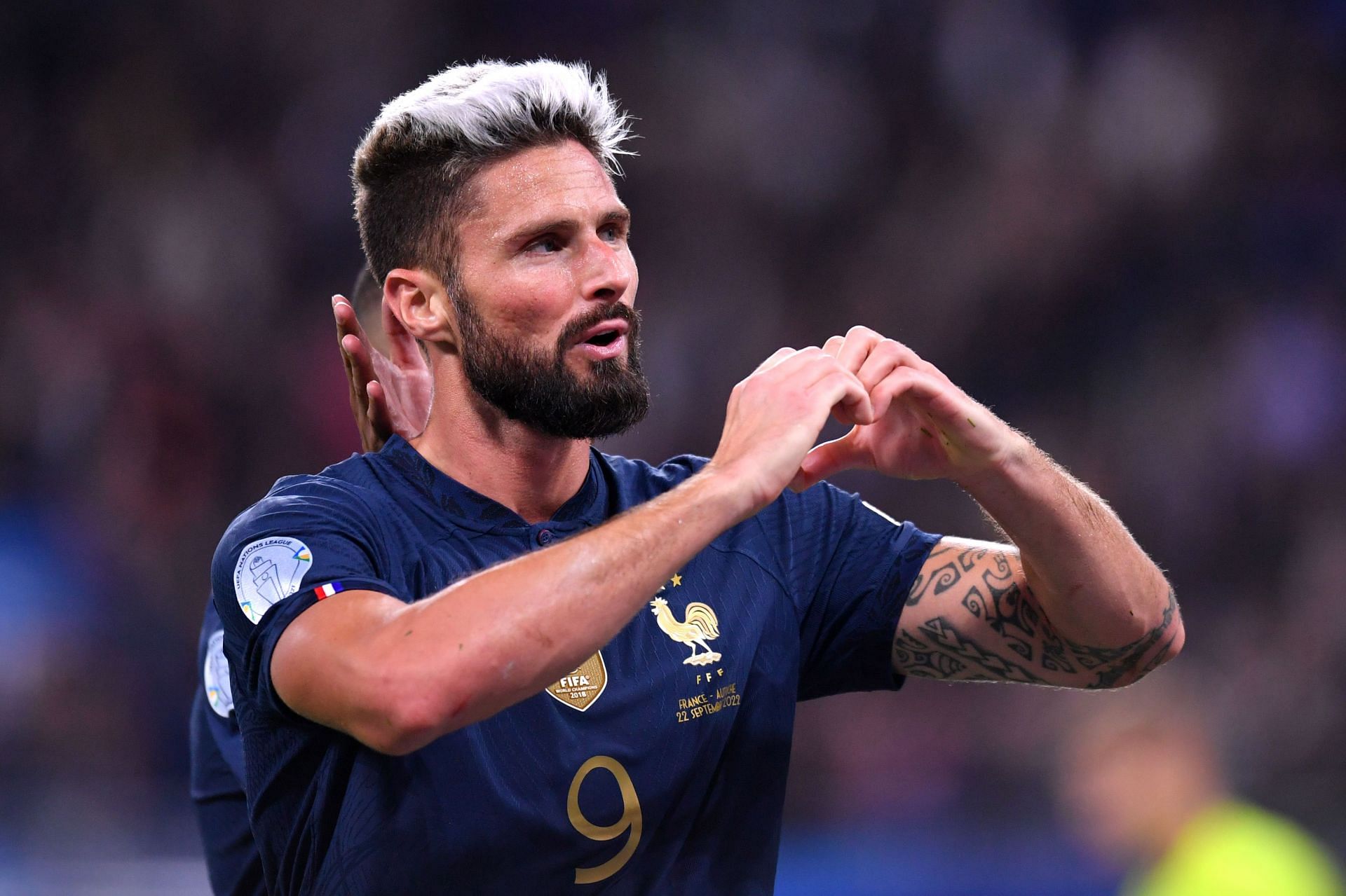 Olivier Giroud failed to bag a goal in France's 2018 win