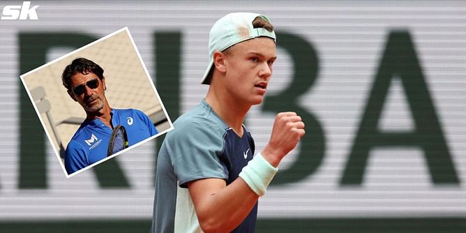 "When he was 14-15, he was hitting with Stefanos, with Daniil Medvedev" - Patrick Mouratoglou on how Holger Rune has benefitted from practicing and playing against top players