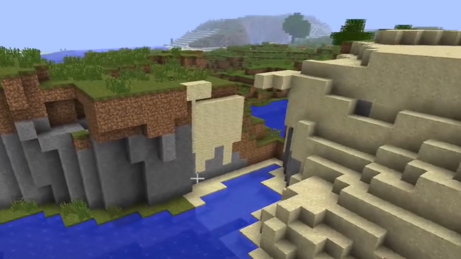 Some Minecraft seeds transfer between versions, but not all of them (Image via Mojang)