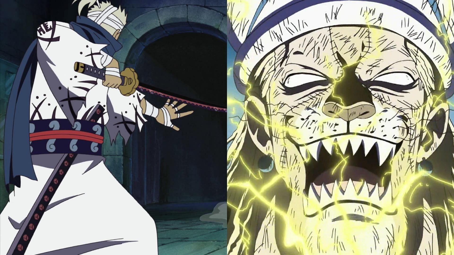 The Zombie of Ryuma would brutally murder Absalom (Image via Toei Animation, One Piece)