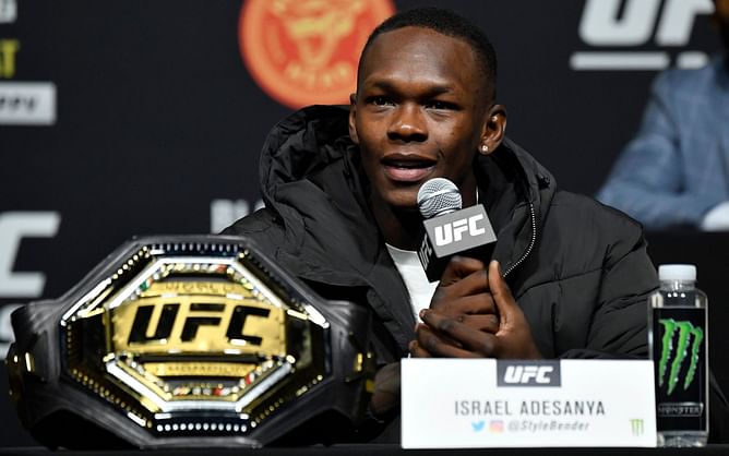Israel Adesanya reveals the favorite line from all of his press conferences