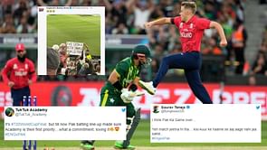"Qudrat ka nizaam in dumps now" - Fans troll Pakistan batting for crumbling under pressure in T20 World Cup final