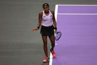 Coco Gauff at the 2022 WTA Finals.