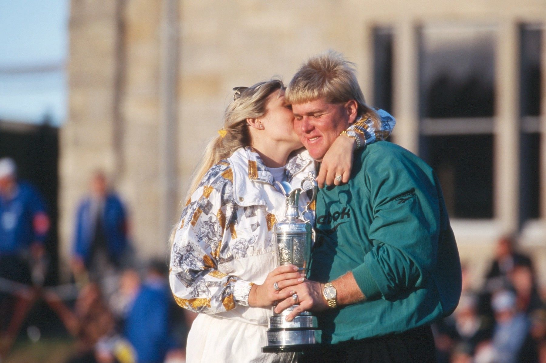 John Daly with wife ( image credit: getty)