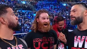 Sami Zayn speaks on The Bloodline breaking character; doesn't want to overdo bits like "Ucey" on WWE SmackDown segment