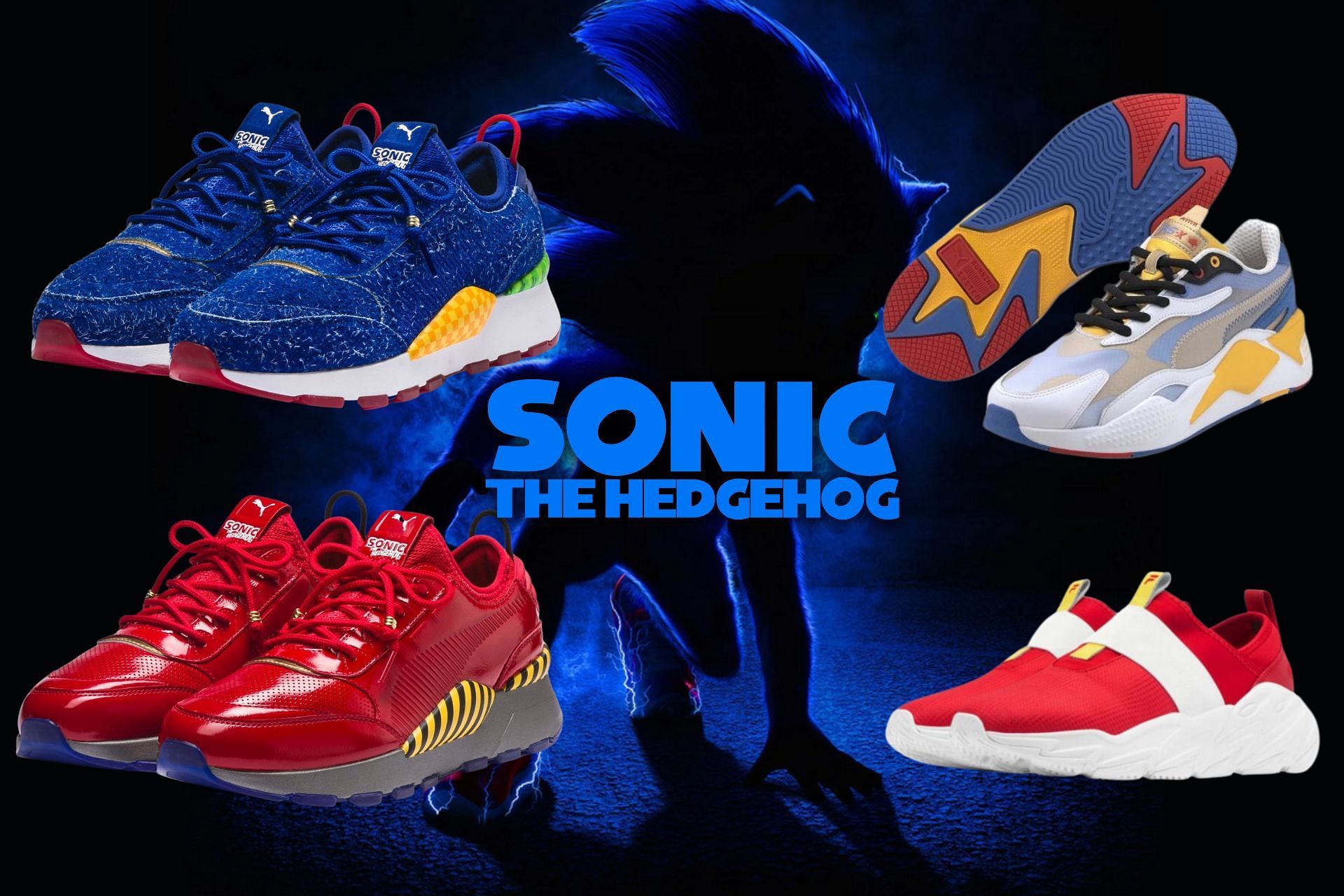 The best Sonic the Hedgehog sneakers released over the years (Image via Sportskeeda)