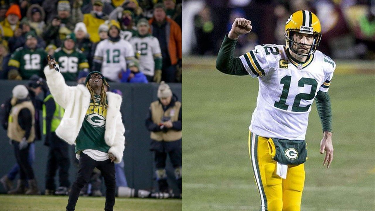 Lil Wayne is criticial of the way Aaron Rodgers and the Green Bay Packers have been playing lately. 