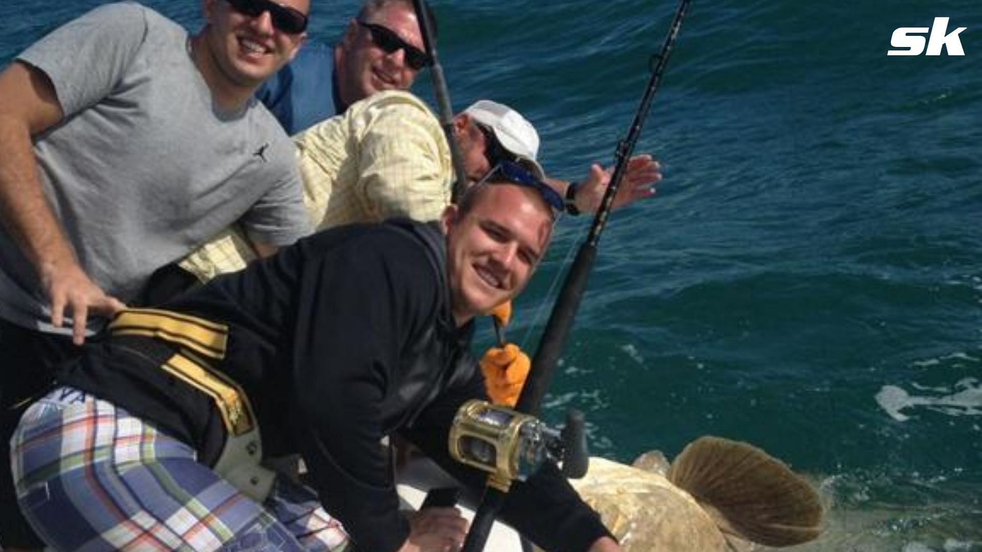 When MLB Superstar Mike Trout recounted his experience of catching a giant grouper on a family fishing trip