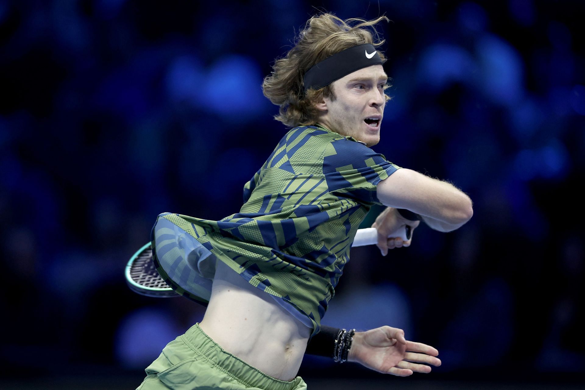 Andrey Rublev at the 2022 ATP Finals.