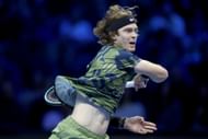 Andrey Rublev at the 2022 ATP Finals.
