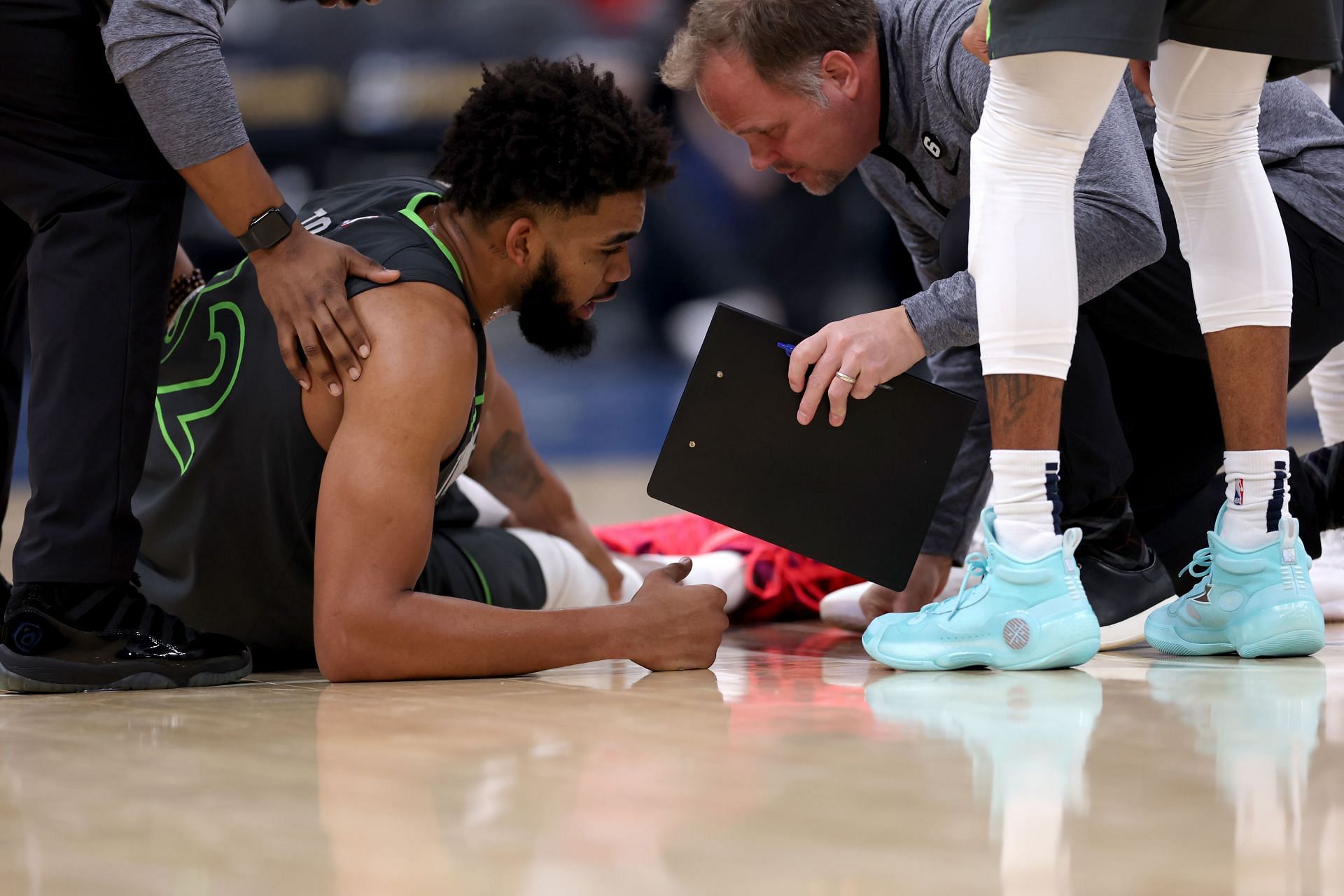 Karl-Anthony Towns (calf) expected to return in coming weeks