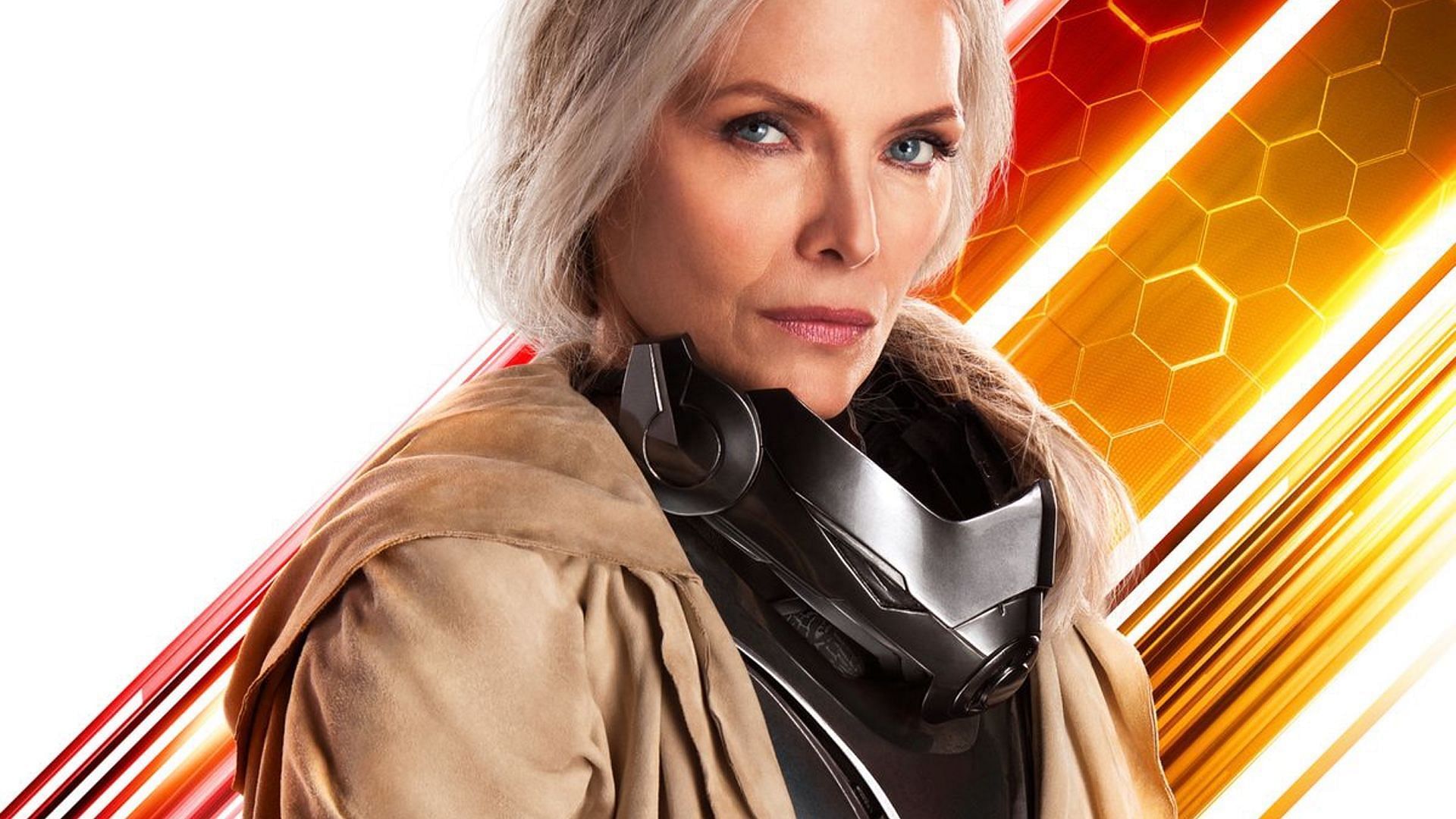 Janet van Dyne character poster from Ant-Man and the Wasp (Image credit: Marvel Studios)