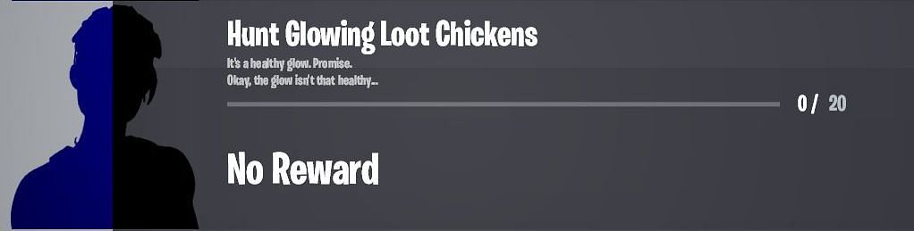 Hunt glowing loot chickens to earn 20,000 XP (Image via Twitter/iFireMonkey)