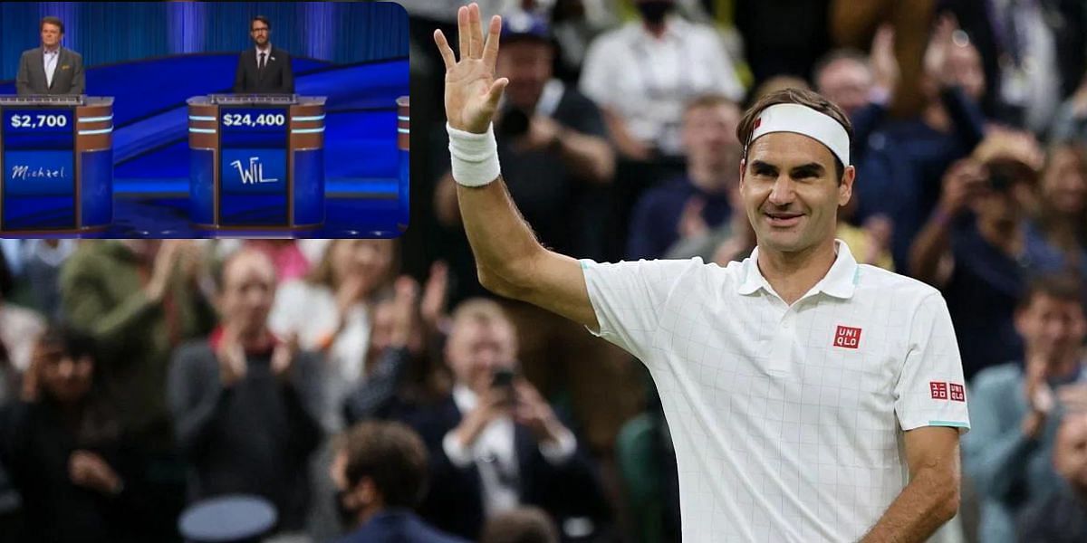 20-time Grand Slam singles champion Roger Federer; a still from the recent episode of 