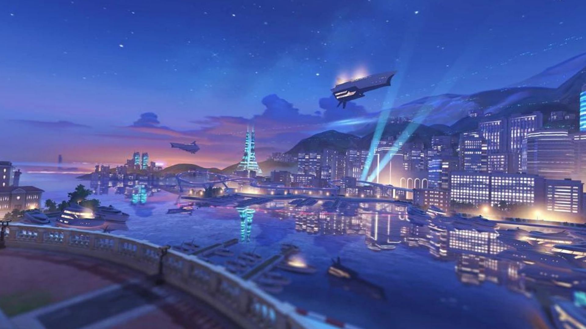 Circuit Royal map in Overwatch 2 (Image via Sportskeeda)