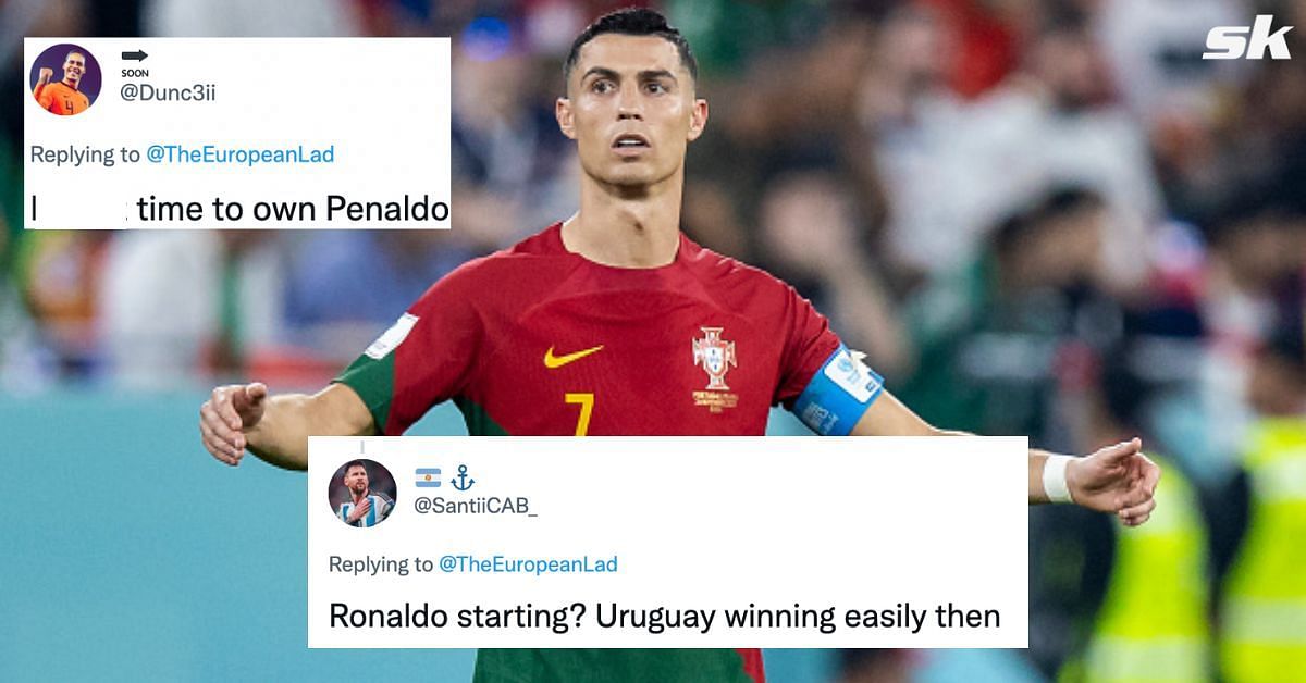 Fans made Cristiano Ronaldo and Portugal game during the 2022 FIFA World Cup