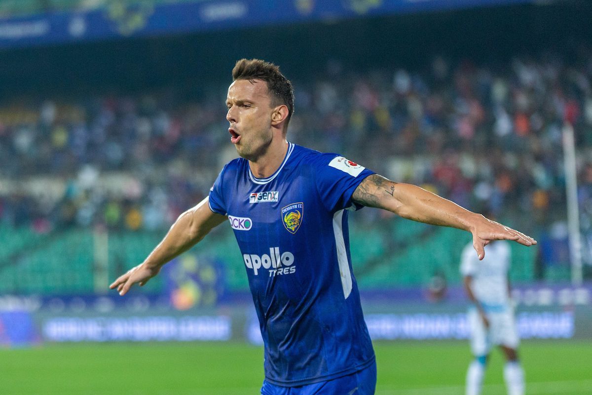 Sliskovic opened the scoring (Image courtesy: ISL Media)