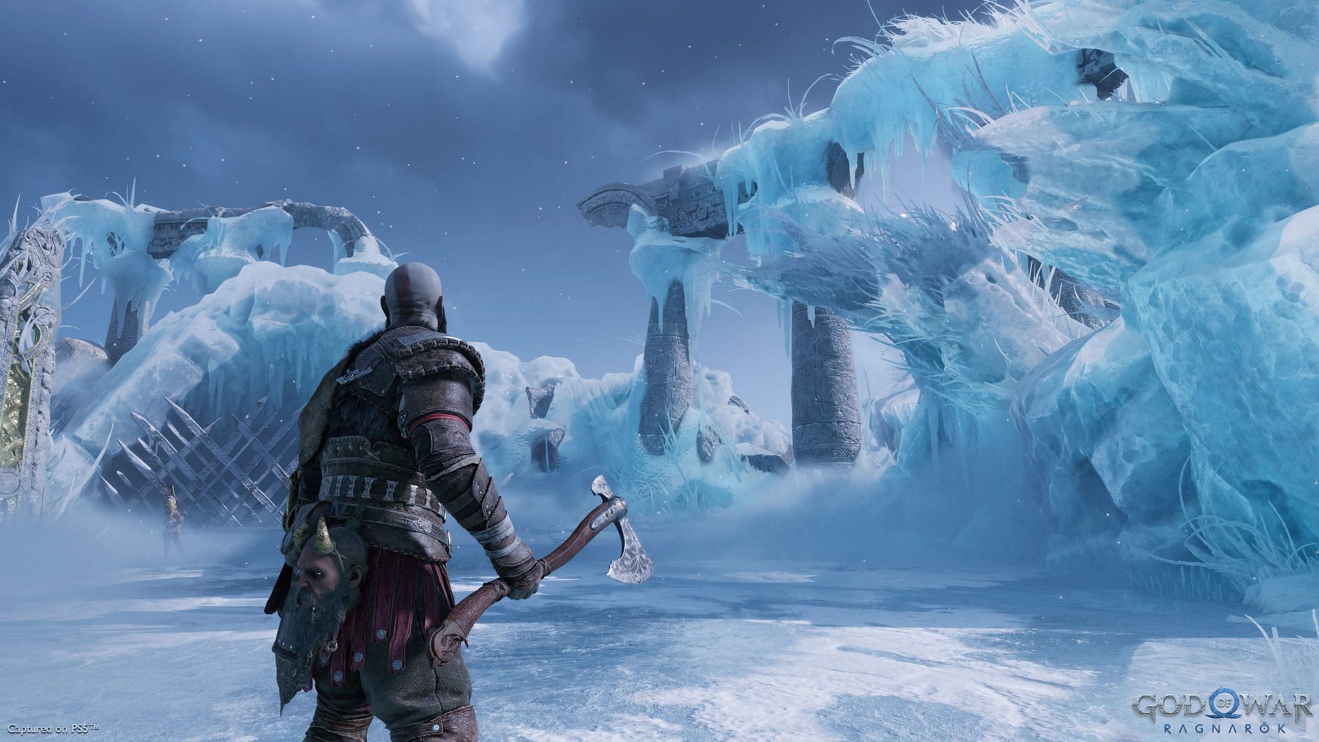 Kratos returns in God of War Ragnar&ouml;k (Image via PlayStation)