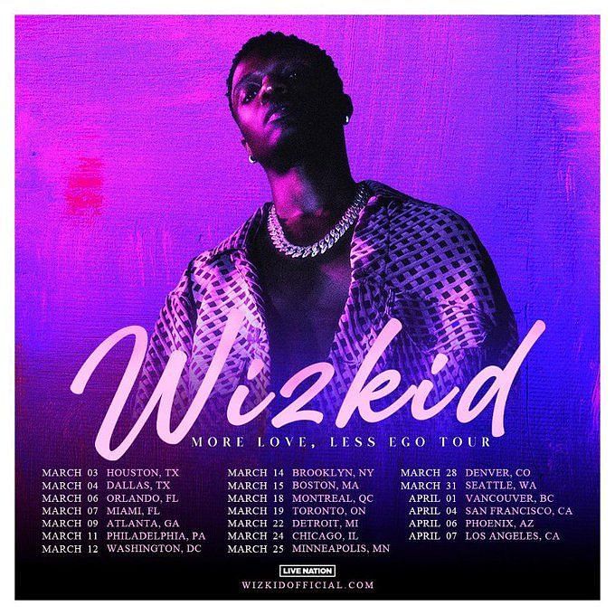 Wizkid 2023 Tour Tickets, presale, where to buy, venues, dates and more