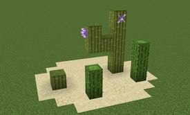Minecraft player creates fake cactus using new bamboo blocks