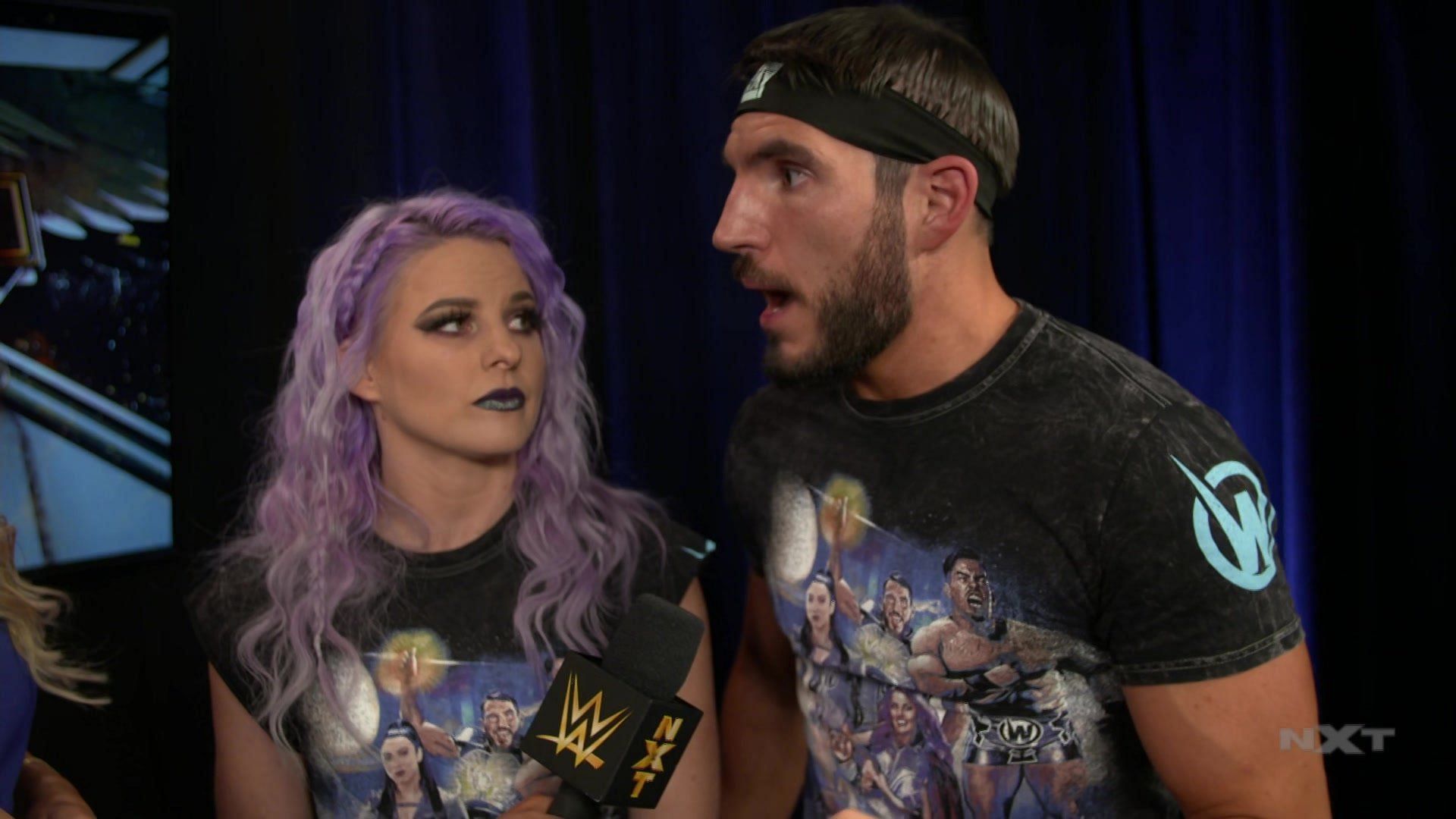 Candice LeRae and Johnny Gargano