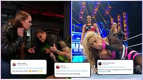 Wrestling world reacts to Shayna Baszler and Ronda Rousey's ruthless assault on WWE Superstar