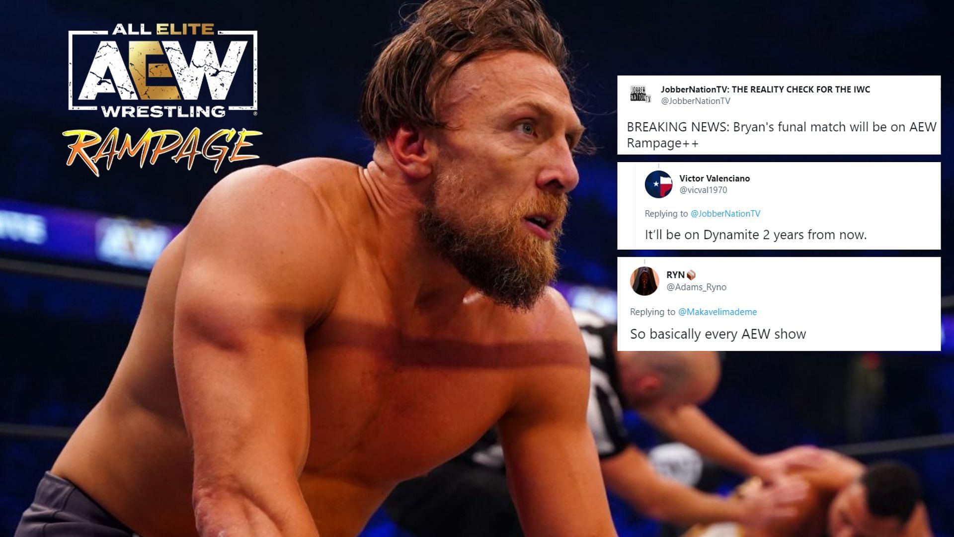 Bryan Danielson might have his final full-time wrestling run in AEW.