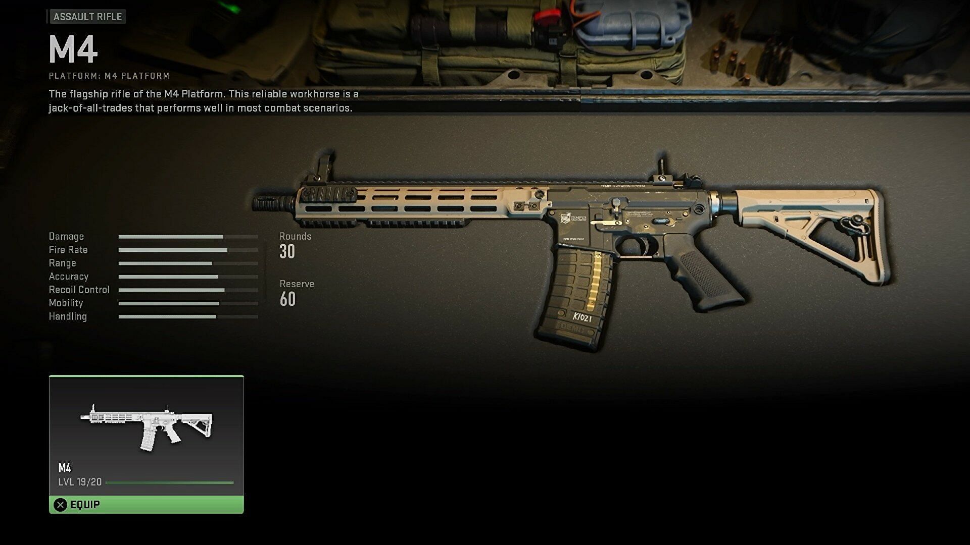 M4 in Modern Warfare 2 (Image via callofduty.com)